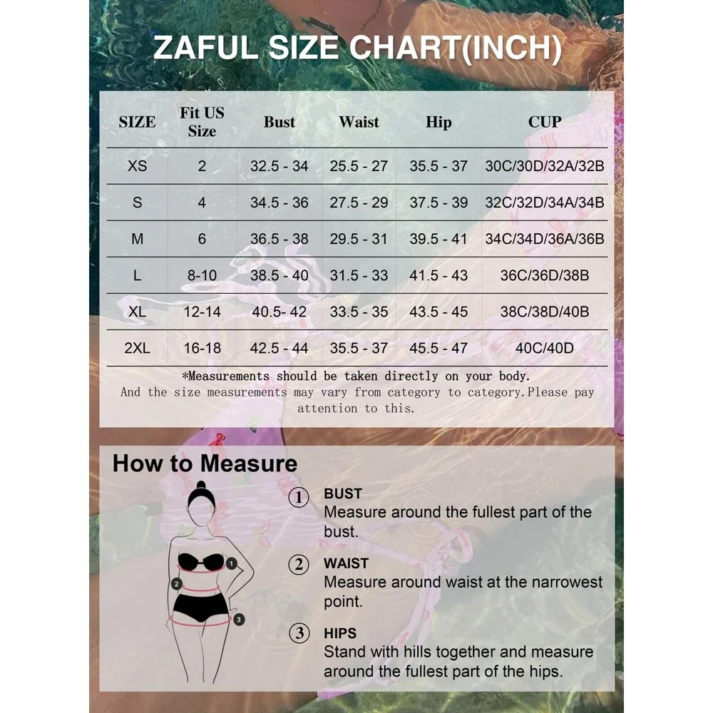 ZAFUL women swimsuits